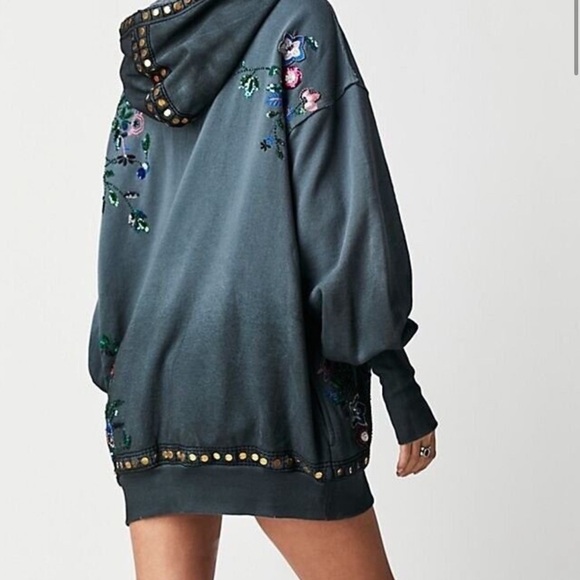 Free People Tops - Free People Bali Sabbia Embroidered Tunic